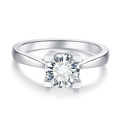 [TW] [NEW ARRIVAL][#Link 05] 2 Carat W&H S925 Sterling Silver Moissanite Ring